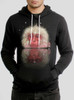 Snow Monkey - Multicolor on Black Men's Pullover Hoodie