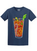 Eight Legged Bloody Mary - Multicolor on Mens T Shirt