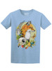 Fox and Skull - Multicolor on Womens Unisex T Shirt