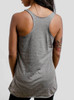 Frog - Multicolor on Heather Grey Triblend Womens Racerback Tank