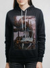 Dead Balladeer - Multicolor on Black Women's Pullover Hoodie