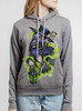 Plague Doctor - Multicolor on Heather Grey Women's Pullover Hoodie