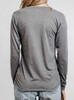 Ascending - Multicolor on Heather Grey Triblend Womens Long Sleeve