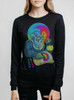 Inspiration - Multicolor on Heather Black Triblend Womens Long Sleeve