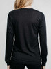 Rebirth - Multicolor on Heather Black Triblend Womens Long Sleeve