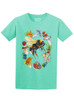 Bee - Multicolor on Womens Unisex T Shirt