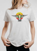 Hummingbird Sunset - Multicolor on Womens Unisex T Shirt