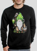 Gnome - Multicolor on Black Men's Sweatshirt