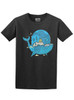 Whale World - Multicolor on Womens Unisex T Shirt