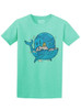 Whale World - Multicolor on Womens Unisex T Shirt