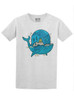 Whale World - Multicolor on Womens Unisex T Shirt