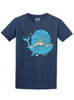 Whale World - Multicolor on Womens Unisex T Shirt