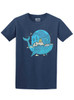 Whale World - Multicolor on Mens T Shirt