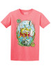 Fishing Frog - Multicolor on Womens Unisex T Shirt