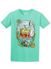 Fishing Frog - Multicolor on Mens T Shirt