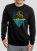 Sunshine Valley - Multicolor on Black Men's Sweatshirt