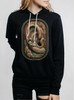 Listening - Multicolor on Black Women's Pullover Hoodie