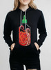 Srirachapus - Multicolor on Black Women's Pullover Hoodie
