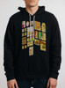 Curio Cabinet - Multicolor on Black Men's Pullover Hoodie