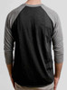 Curio Cabinet - Multicolor on Heather Black and Grey Triblend Raglan