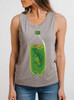 Danger Dew - Multicolor on Heather Stone Womens Muscle Tank