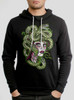 Gorgon - Multicolor on Black Men's Pullover Hoodie
