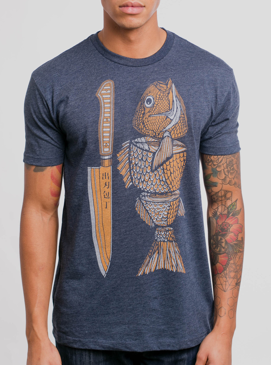 Fish Food - Multicolor On Mens T Shirt
