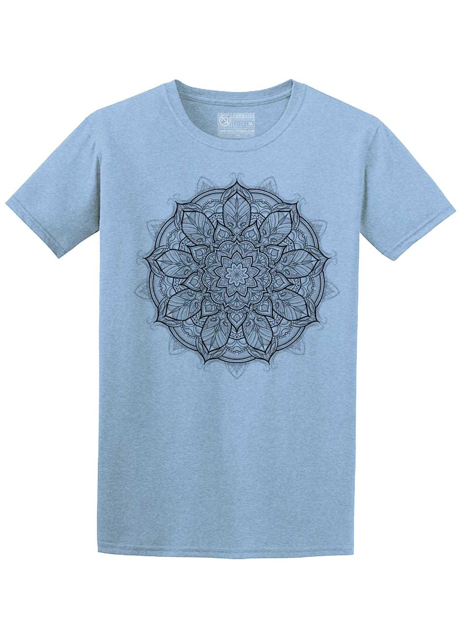 Mandala - Multicolor on Mens T Shirt - Curbside Clothing