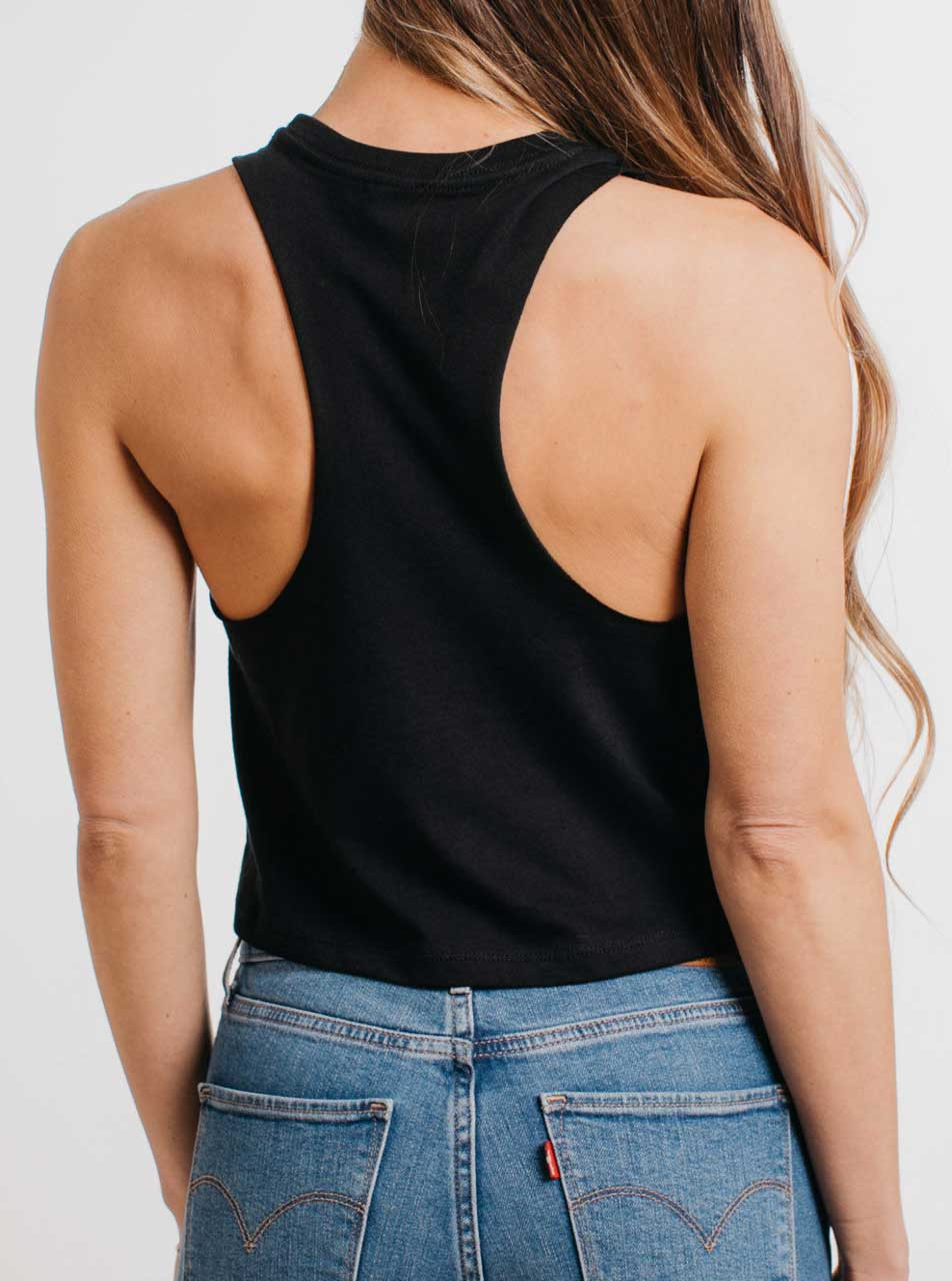Red Collection Fave Women's Racerback Cropped Tank main image 0