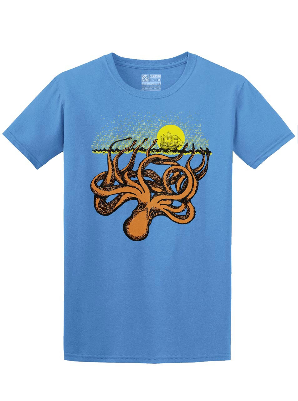 Kraken - Iris Unisex T-Shirt - Curbside Clothing