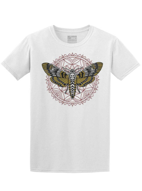 Death Head - White Unisex T-Shirt