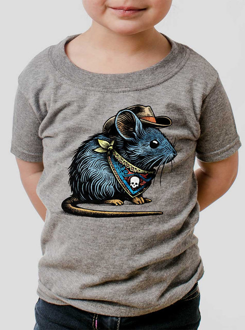 Bandito - Multicolor on Heather Grey Toddler T-Shirt