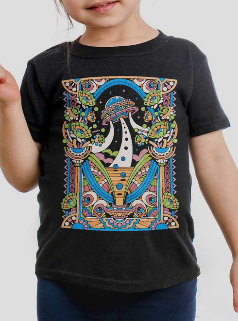 UAP - Multicolor on Black Toddler T-Shirt