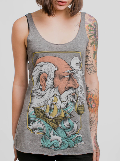 Types of Seahorse - Men's Word Art Tank Top Large / Grey