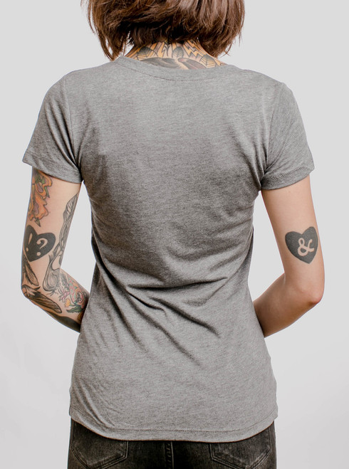 Grey Triblend Crew - Blank Women's T-Shirt - Curbside Clothing