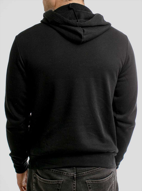 Trinity - Multicolor on Black Men's Pullover Hoodie