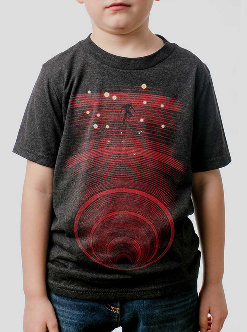 Abyss - Multicolor on Heather Black Triblend Youth T-Shirt