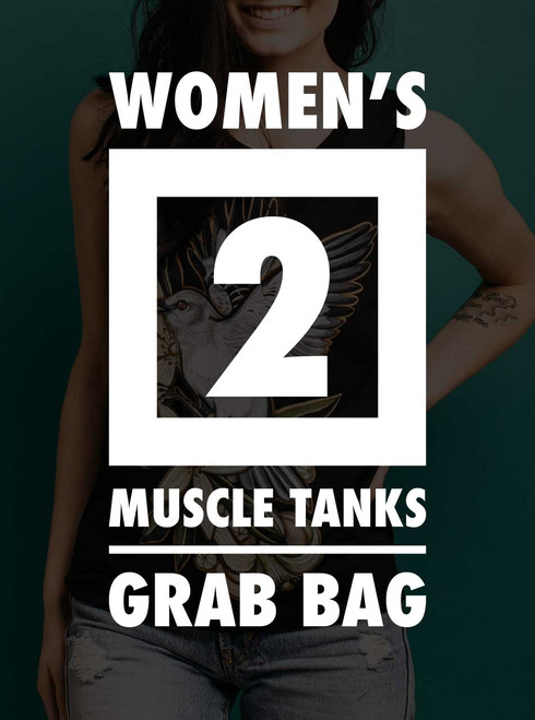 Women's Muscle Tank Grab Bag - 2 Random Muscle Tanks