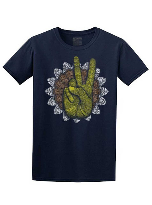 Keys - Navy Unisex T-Shirt - Curbside Clothing