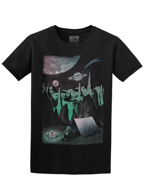 Space Camp - Black Unisex T-Shirt