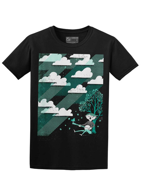 Cloud Song - Black Unisex T-Shirt