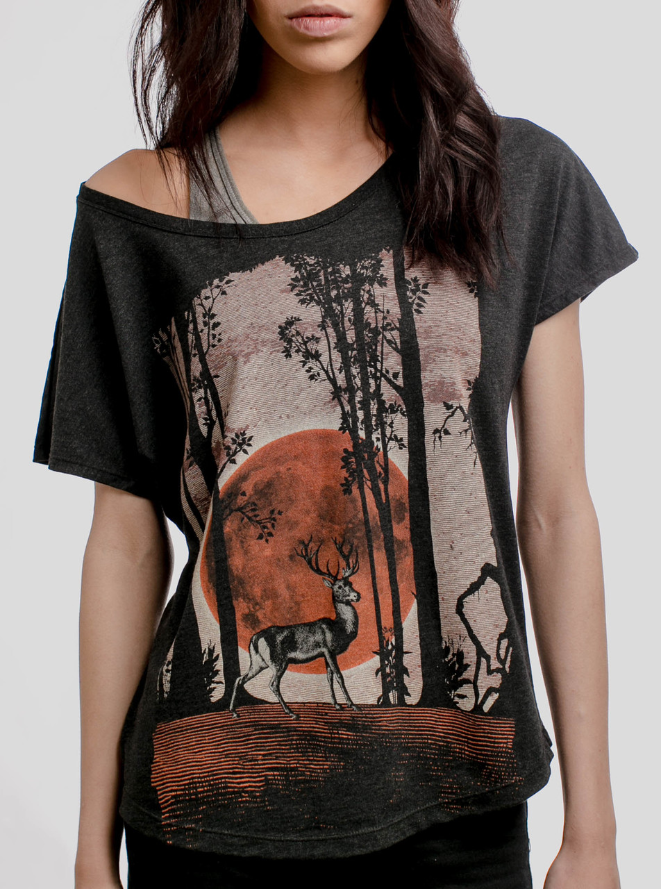 Women's T-Shirts [Out of Print] This is How We Roll Dolman Tee (Heather Grey) (Womens) jackalope_womens_dolman__24835