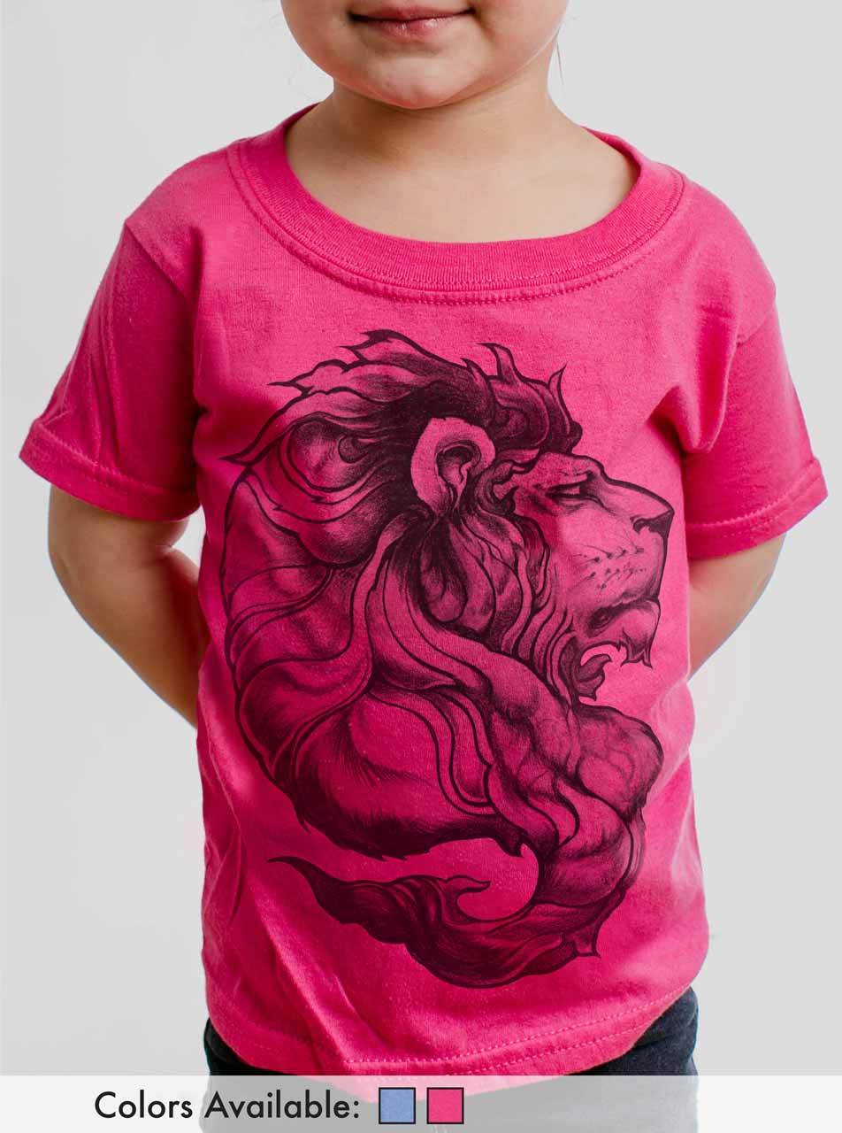 pink lion shirt