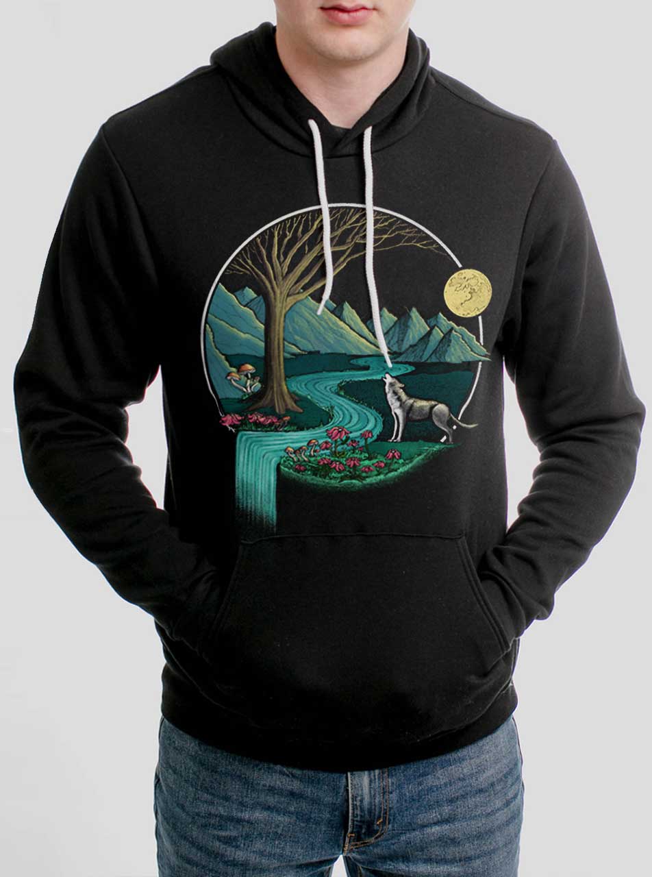 animal hoodie mens