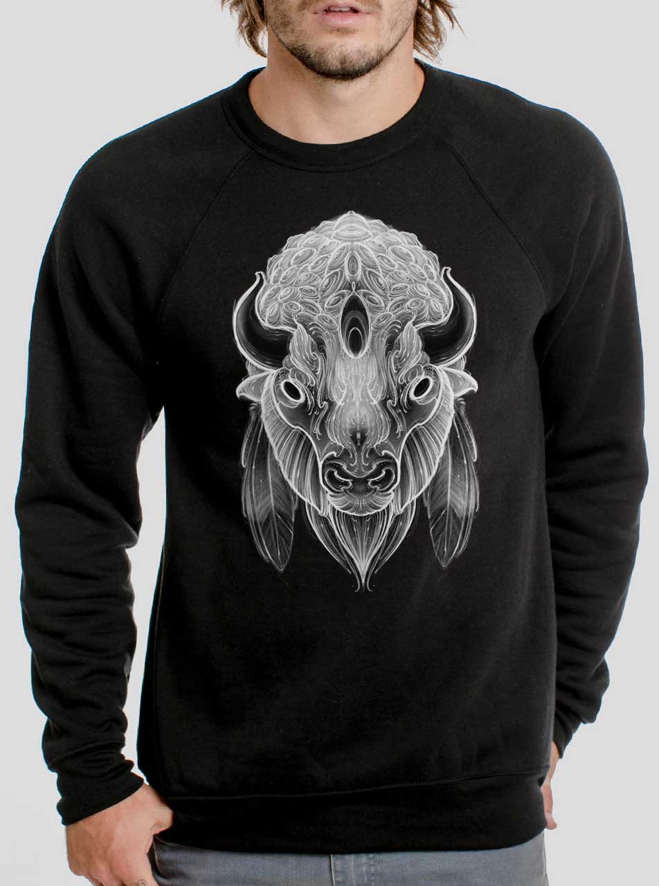 white buffalo sweater
