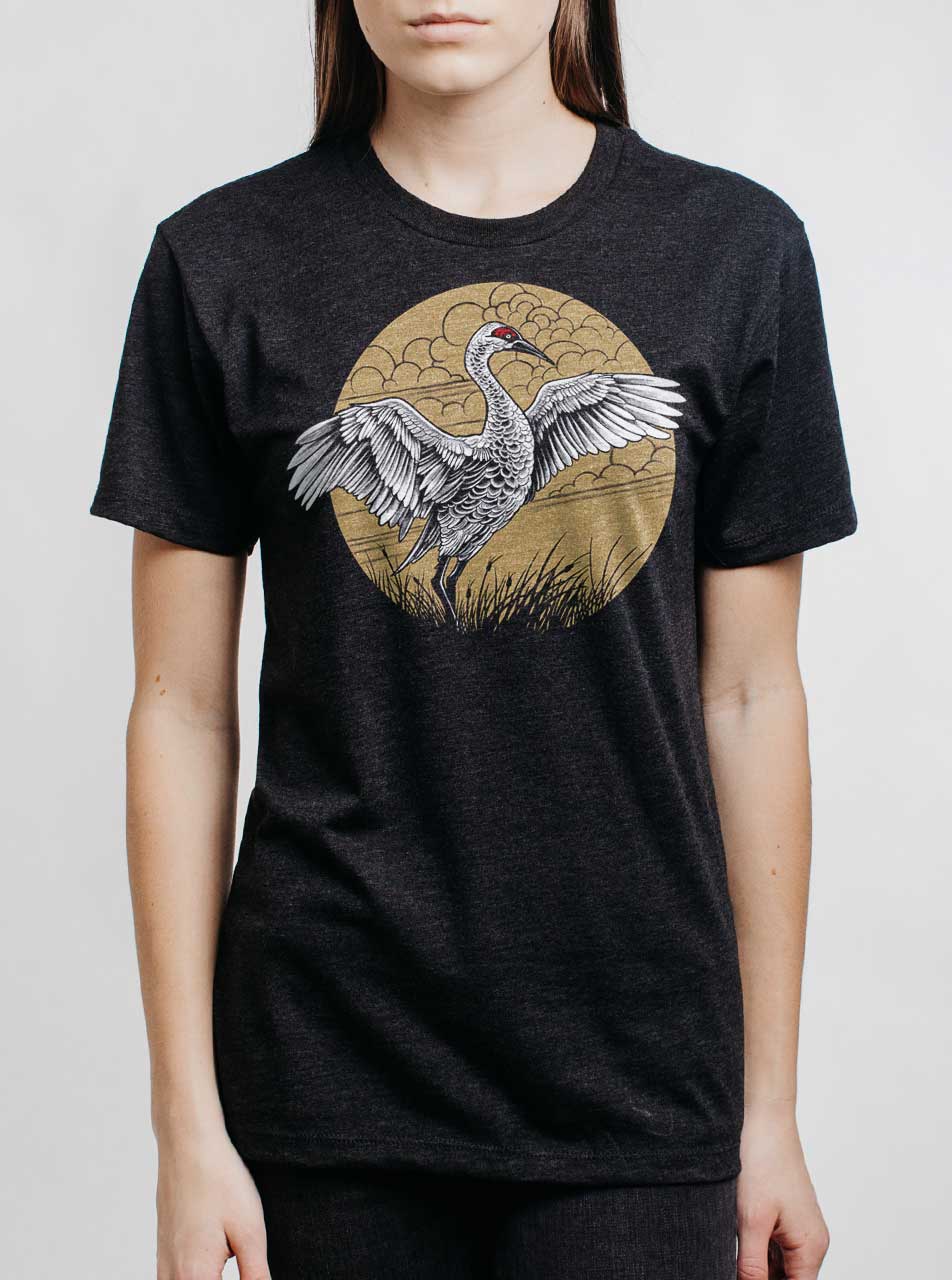 ・×・ 　　CALEE／MULTI PRINT L/S T-SHIRT Women's Viscose T-shirt with poster print | Green | Diesel