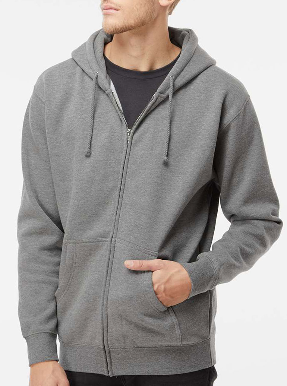 トップス TNT OL-Logo Zip Up Hoodie Heather Grey TYT Heather Hoodie – ShopTYT