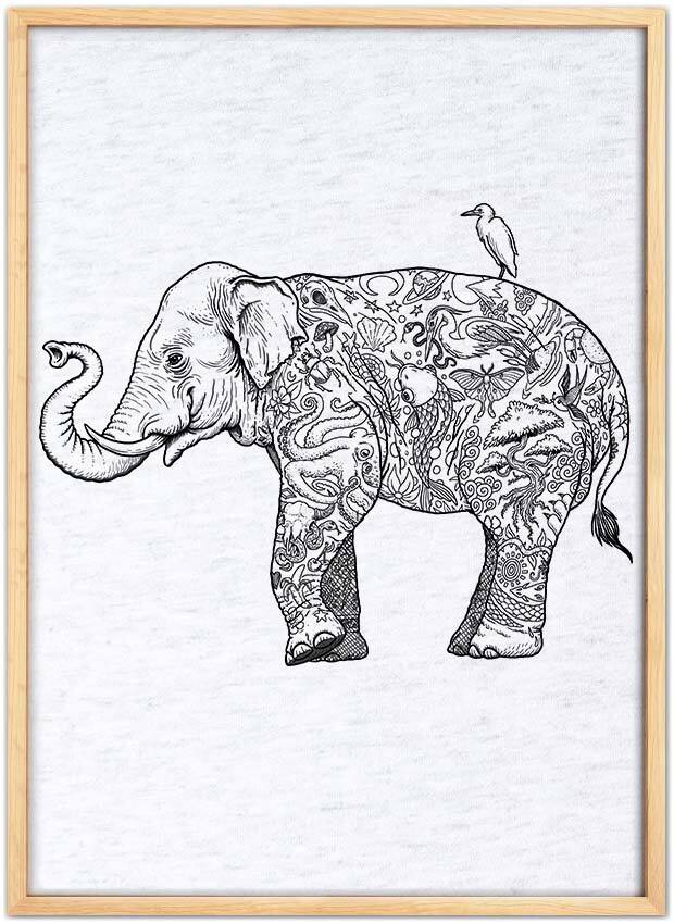 Inked Elephant