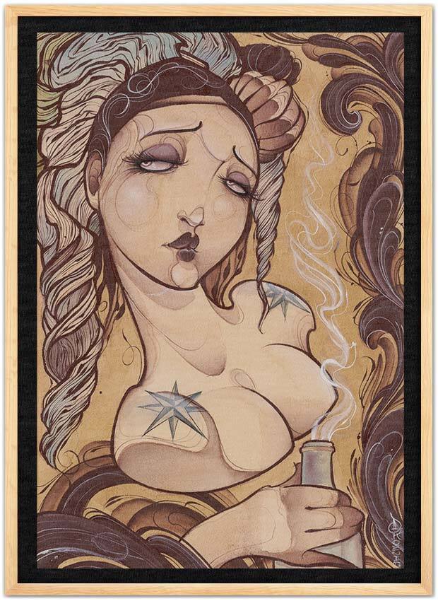 Lady with the Bottle