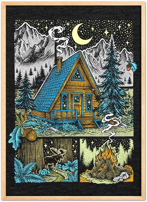 Winter Cabin